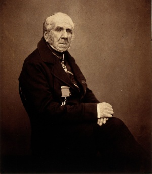 John Ross (1777-1856) with an order of chivalry. Photograph by Wellcome V0027579.jpg